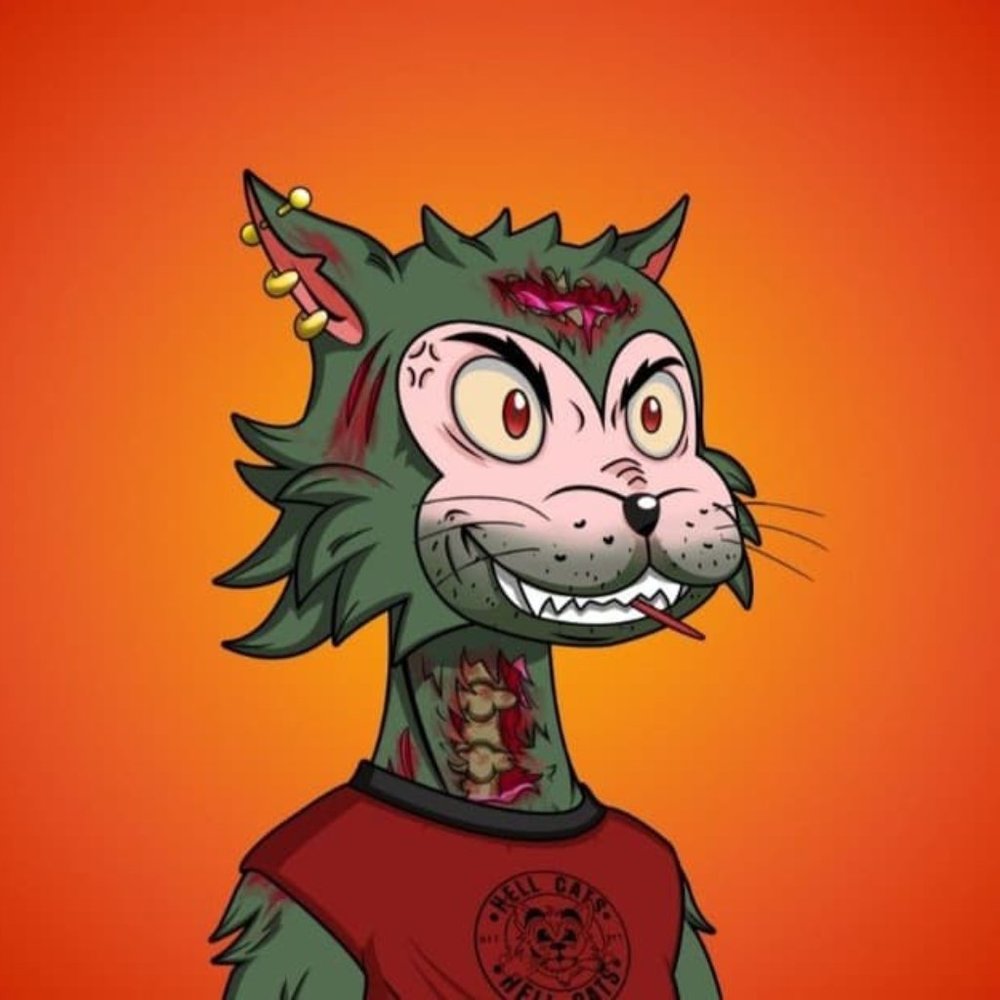 NFT super cat T-shirt for Trader